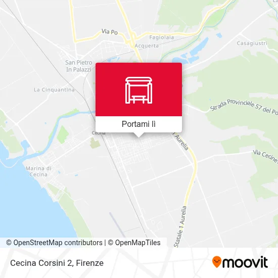Mappa Cecina Corsini 2