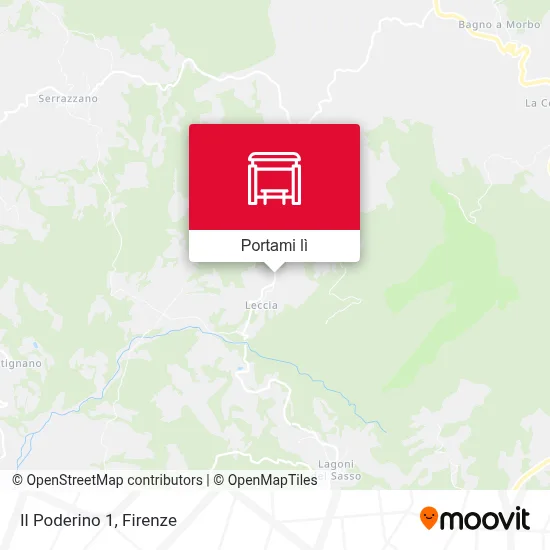 Mappa Il Poderino 1