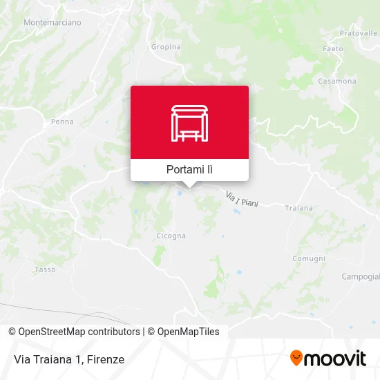 Mappa Via Traiana 1