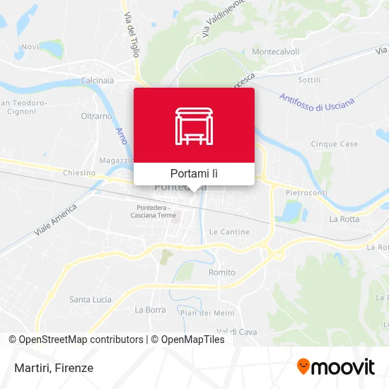 Mappa Martiri