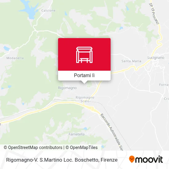 Mappa Rigomagno-V. S.Martino Loc. Boschetto