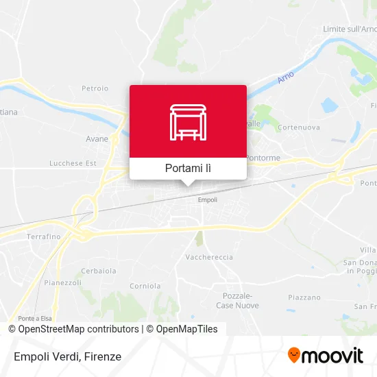 Mappa Empoli Verdi