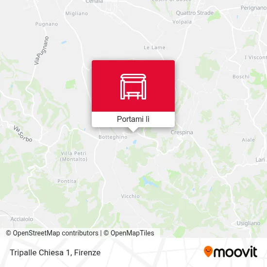 Mappa Tripalle Chiesa 1