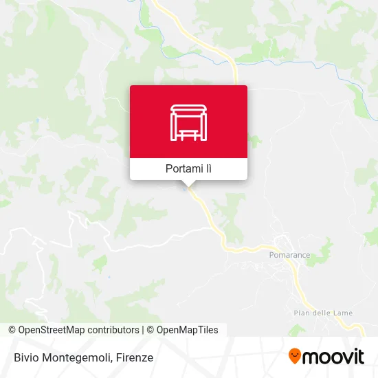 Mappa Bivio Montegemoli