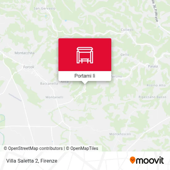 Mappa Villa Saletta 2