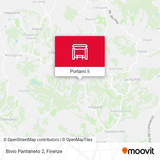 Mappa Bivio Pantaneto 2