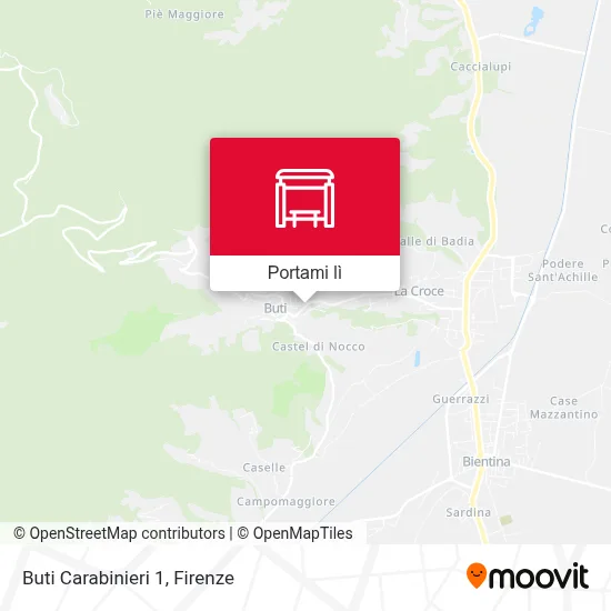 Mappa Buti Carabinieri 1