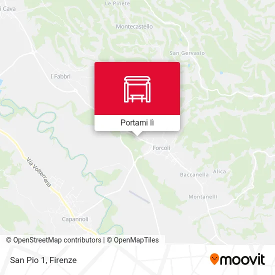 Mappa San Pio 1