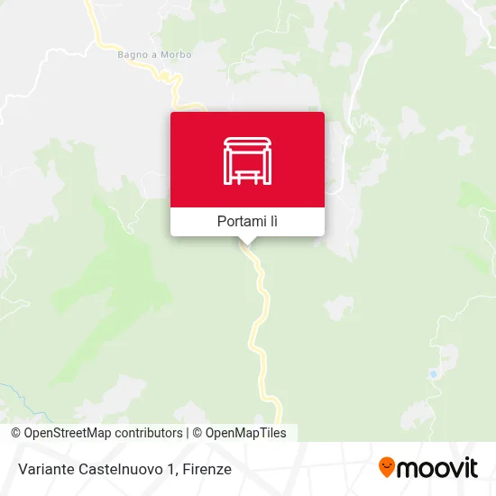 Mappa Variante Castelnuovo 1