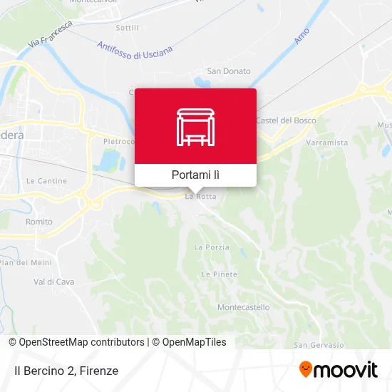 Mappa Il Bercino 2