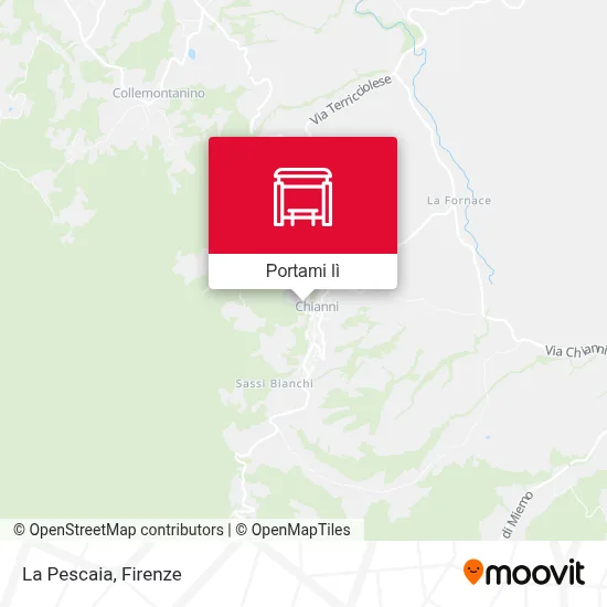 Mappa La Pescaia
