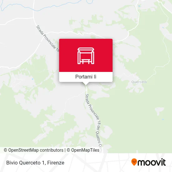 Mappa Bivio Querceto 1