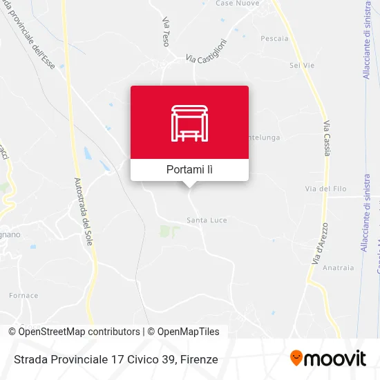 Mappa Strada Provinciale 17 Civico 39