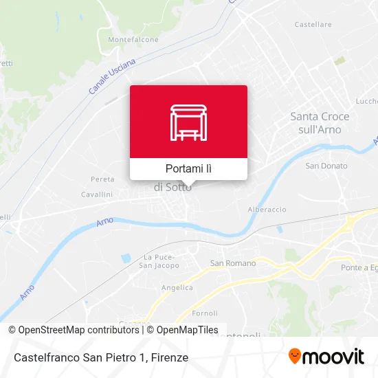 Mappa Castelfranco San Pietro 1