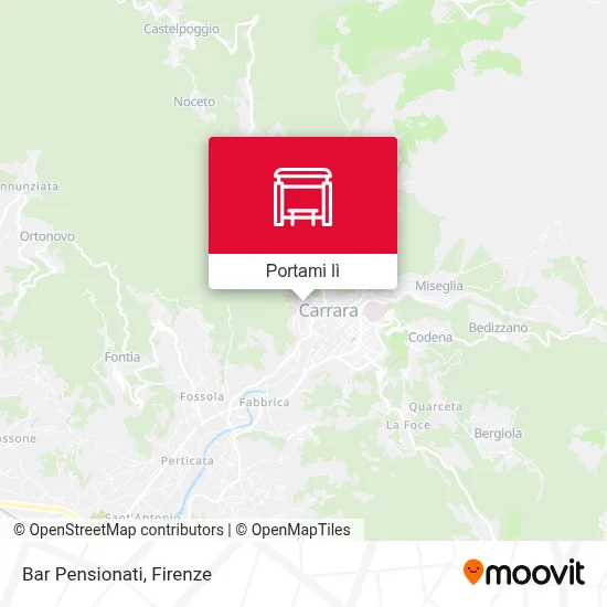 Mappa Bar Pensionati