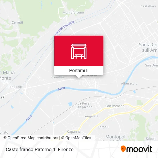 Mappa Castelfranco Paterno 1