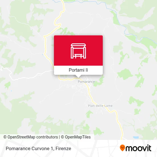 Mappa Pomarance Curvone 1