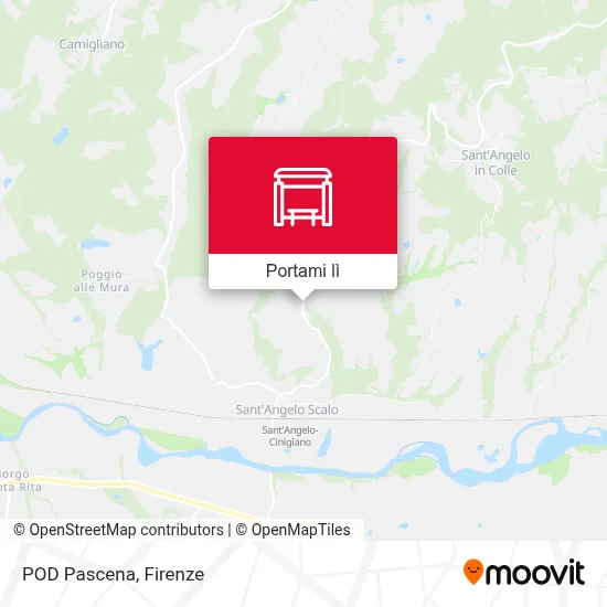 Mappa POD Pascena