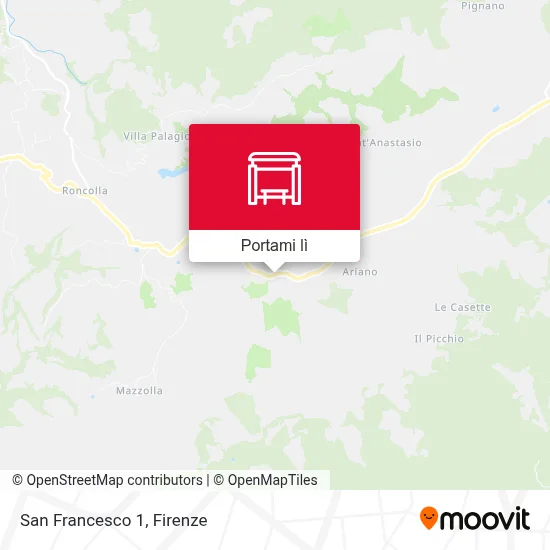 Mappa San Francesco 1