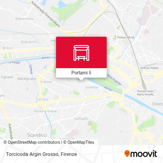 Mappa Torcicoda Argin Grosso