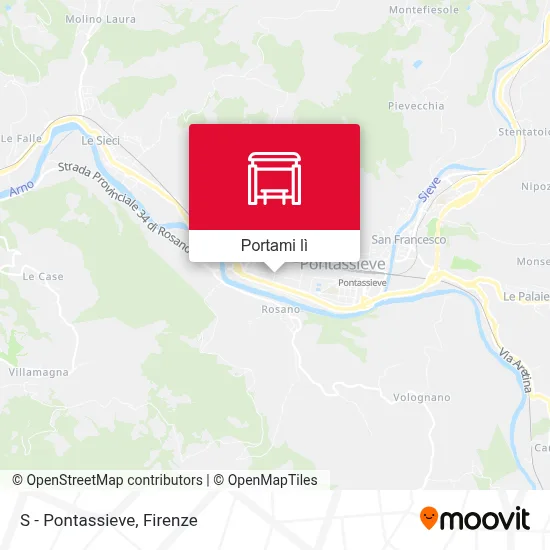 Mappa S - Pontassieve