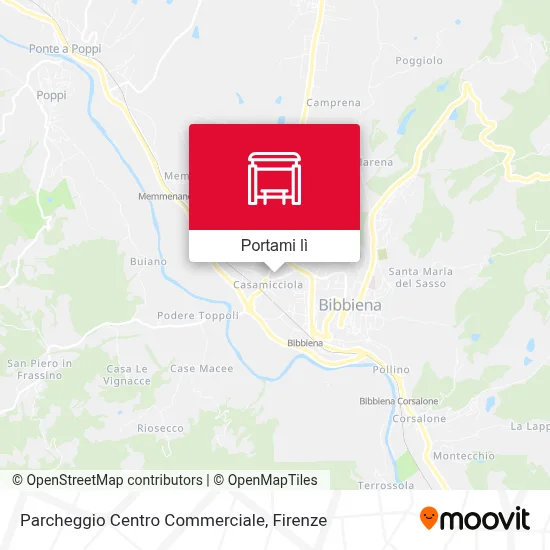 Mappa Parcheggio Centro Commerciale