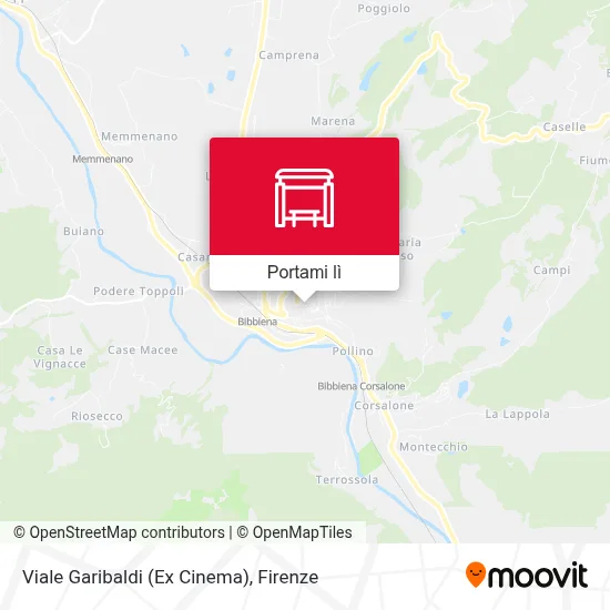 Mappa Viale Garibaldi (Ex Cinema)