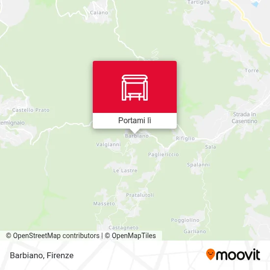 Mappa Barbiano