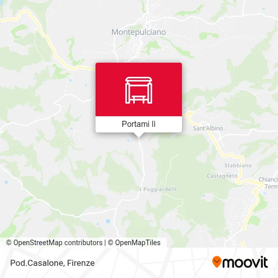 Mappa Pod.Casalone