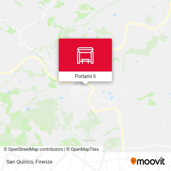 Mappa San Quirico
