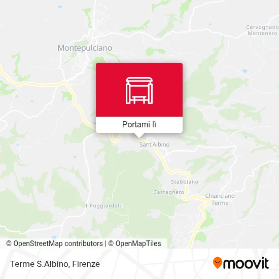 Mappa Terme S.Albino