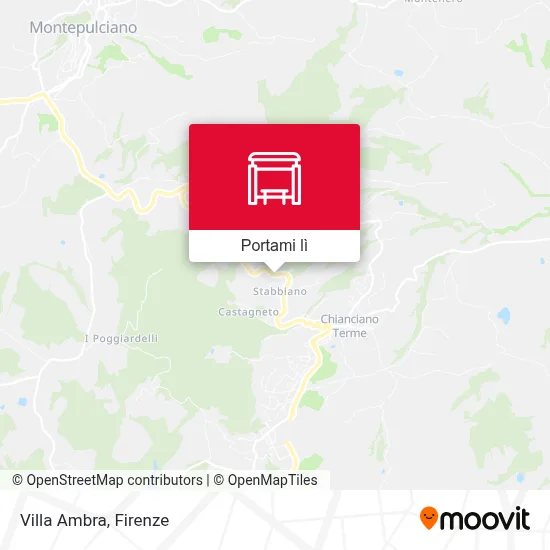 Mappa Villa Ambra