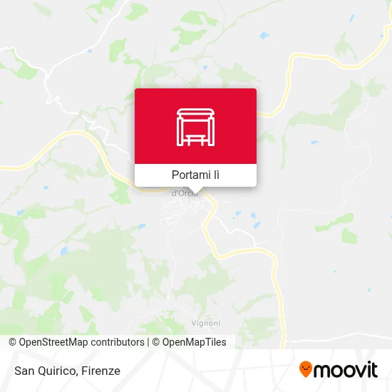 Mappa San Quirico