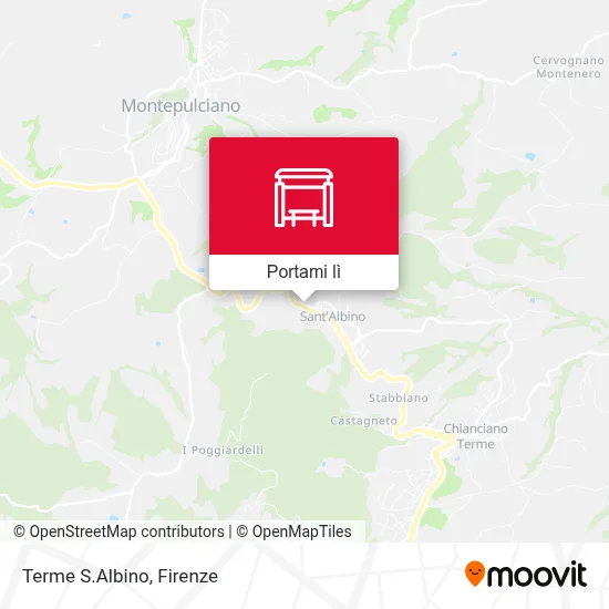 Mappa Terme S.Albino