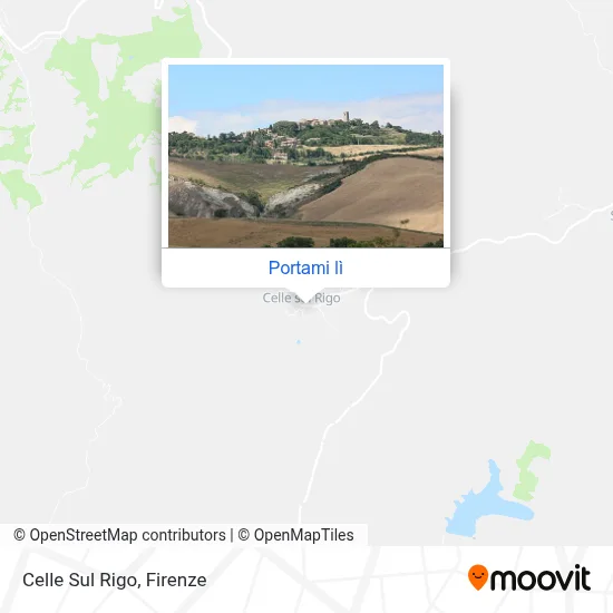 Mappa Celle Sul Rigo