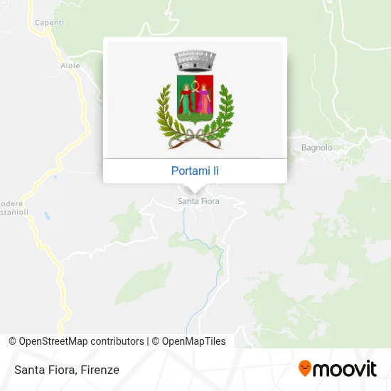 Mappa Santa Fiora