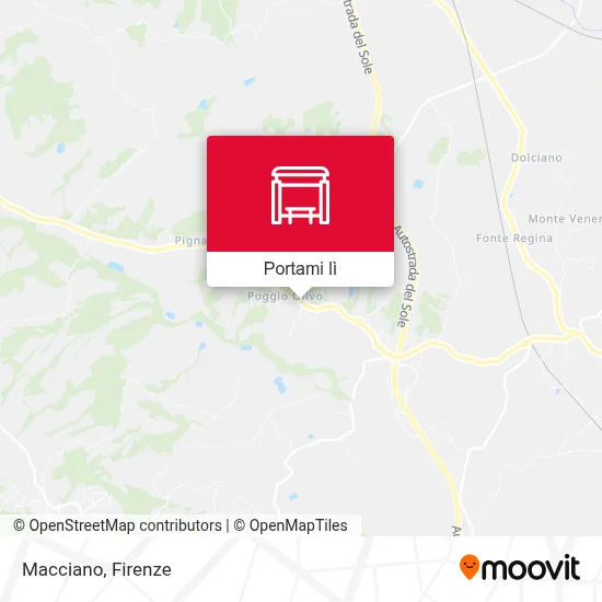Mappa Macciano