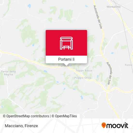 Mappa Macciano
