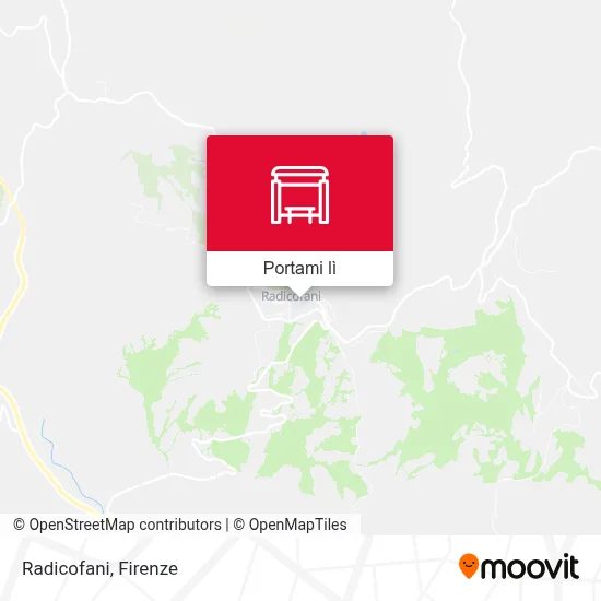Mappa Radicofani