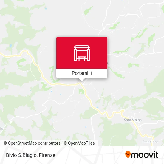 Mappa Bivio S.Biagio