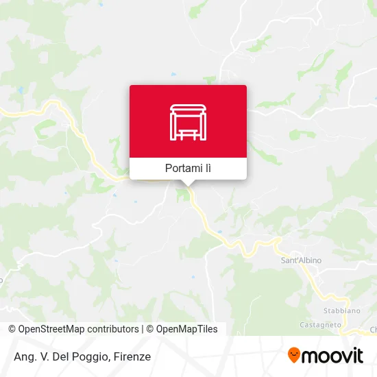 Mappa Ang. V. Del Poggio