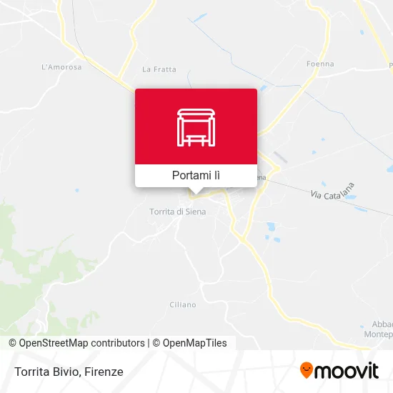 Mappa Torrita Bivio