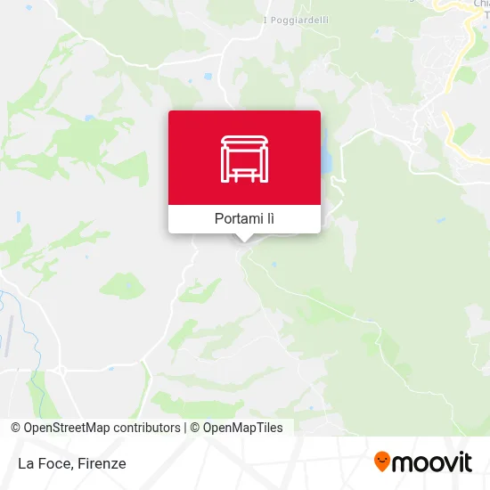 Mappa La Foce