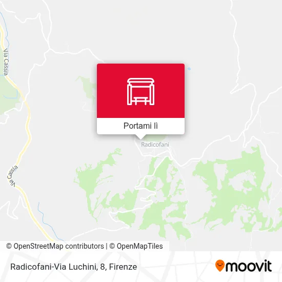 Mappa Radicofani-Via Luchini, 8