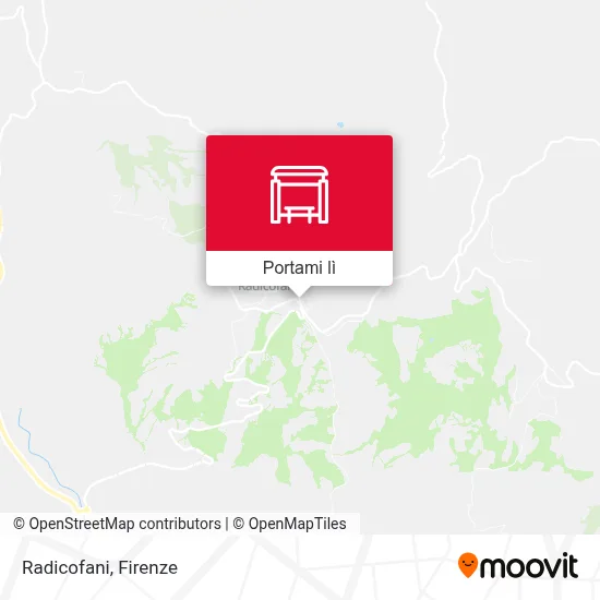 Mappa Radicofani