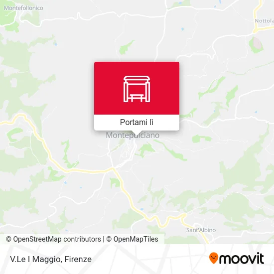 Mappa V.Le I Maggio