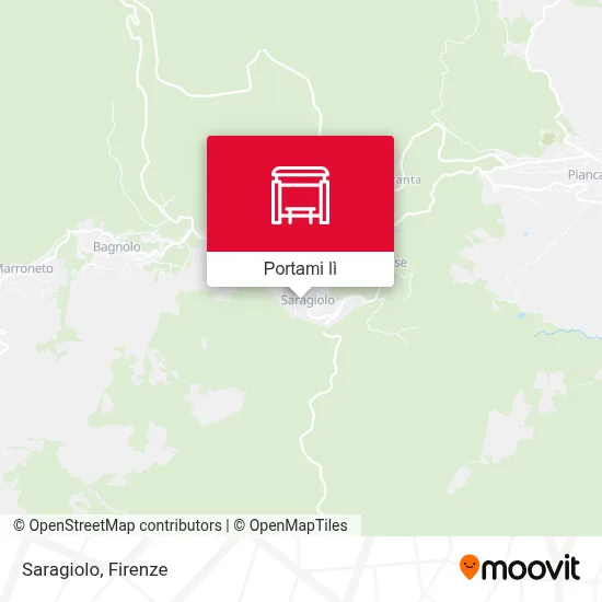 Mappa Saragiolo