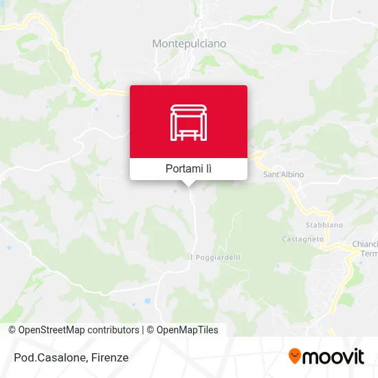 Mappa Pod.Casalone