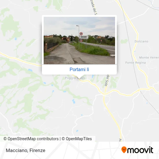 Mappa Macciano