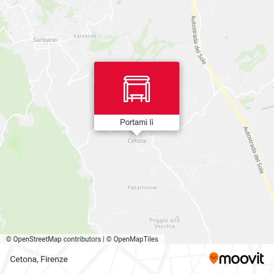 Mappa Cetona